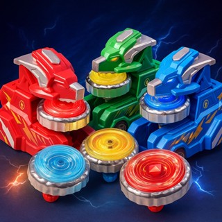 Đồ Chơi Con Quay Hồi Chuyển Xe KL Có Đèn Thiết Kế Độc Đáo, Nhựa ABS An Toàn