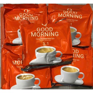  Combo 2 bịch  Cà Phê Sữa hòa tan Good Morning TRẦN QUANG 480g bịch 24 gói x 20g 