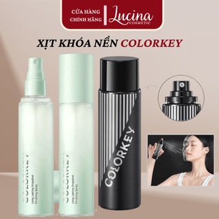  Xịt Khóa Nền COLORKEY Kiềm Dầu Dưỡng Ẩm Giữ Lớp Trang Điểm Lâu Trôi Tự Nhiên 100ML LUCINA COSMETICS 