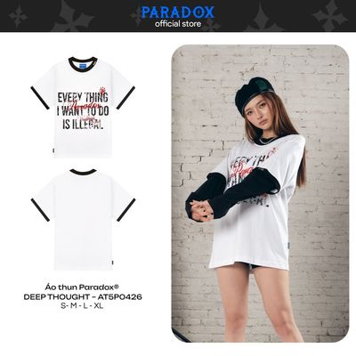 Áo thun DEEP THOUGHT Cotton PARADOX AT5P0426