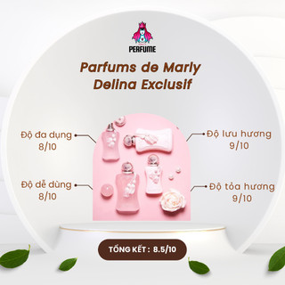 {Chính Hãng} Nước Hoa Nữ 𝐃𝐞𝐥𝐢𝐧𝐚 𝐄𝐱𝐜𝐥𝐮𝐬𝐢𝐟