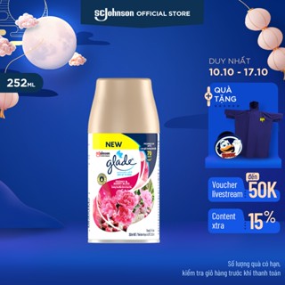 GLADE Lõi Xịt Thơm Phòng Tự Động Hương Mẫu Đơn & Quả Dâu 252ml
