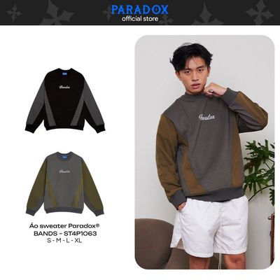 Áo sweater BANDS Chất nỉ bông PARADOX ST4P1063
