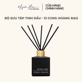  Tinh Dầu Khuếch Tán Thơm Phòng MIYAKO HOME | 12 Cung Hoàng Đạo | Que Mây Decor | 50ml-100ml-200ml 