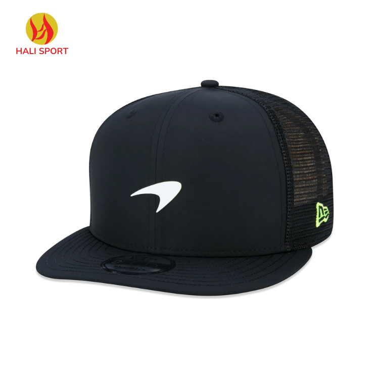 Mũ snapback tay đua F1, nón thể thao phối lưới Unisex New Era 9FIFTY McLaren Pop Logo Precurve