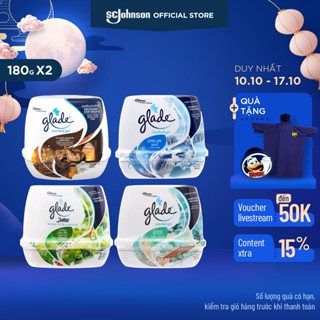 GLADE Combo 2 Sáp Thơm 180gx2