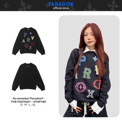 Áo sweater THE FANTASY Chất nỉ bông PARADOX ST4P1181