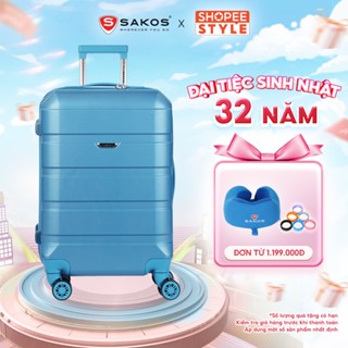 Vali Kéo Nhựa Du Lịch SAKOS  AVENIR Z24 - Size M (24inch)/ Ký Gửi - Khóa TSA - Nhựa PC
