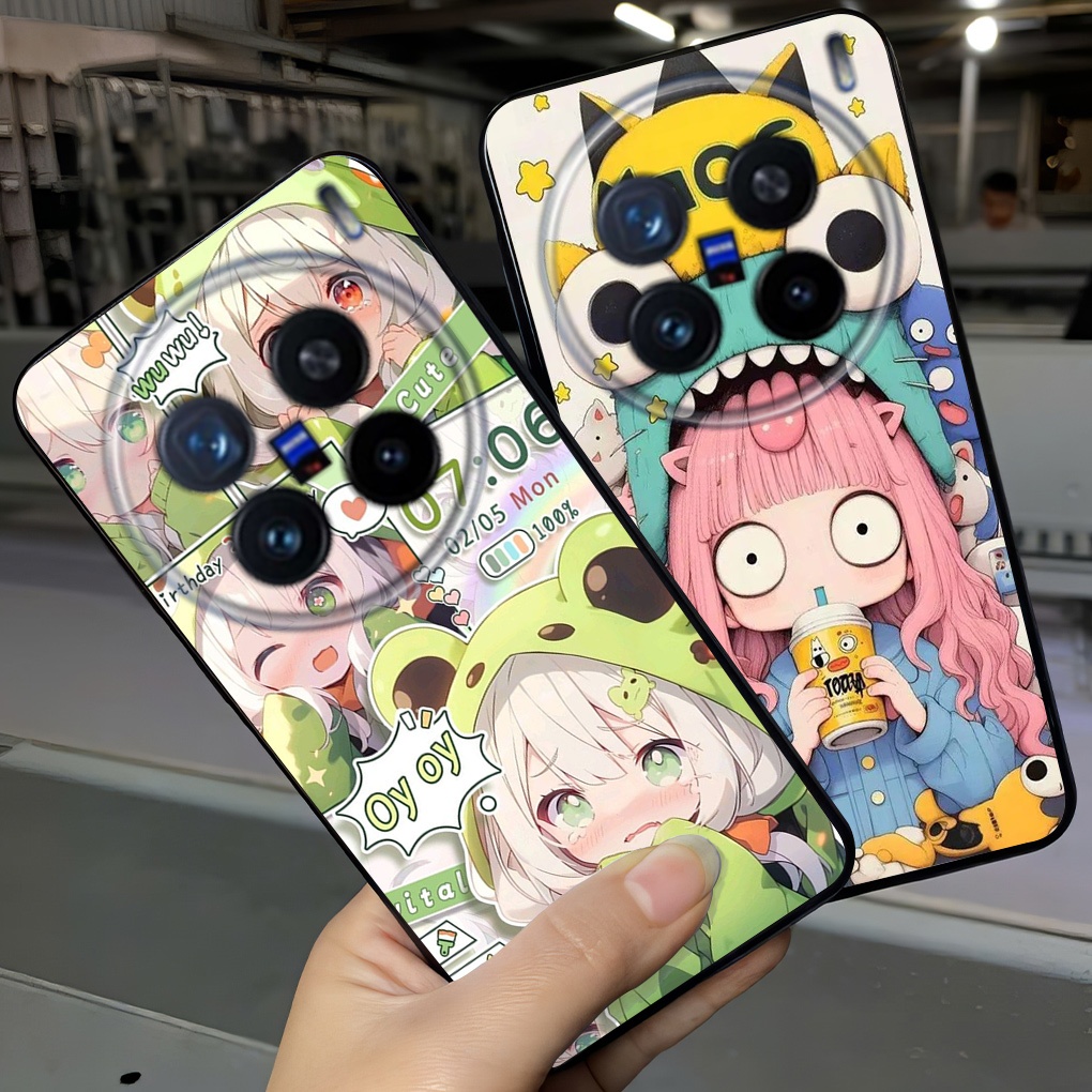 Ốp lưng dành cho VIVO X200 / X200 PRO / x200 pro mini in hình cô gái cute / ốp tpu dẻo