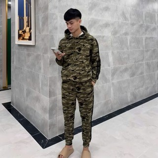 Bộ Nỉ Thu Đông Rằn Di Sọc Tay Chất Liệu Nỉ Bông Dày Dặn Dành Cho Cả Nam Và Nữ Phong Cách Trẻ Trung Siêu Hottrend [A01]