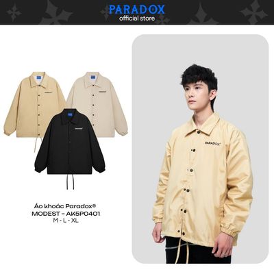 Áo khoác gió MODEST JACKET Chất dù PARADOX AK5P0401