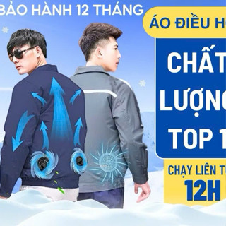 Áo Quạt điều hòa Nhật Bản pin 86000mah Top 1 bán chạy - Bảo hành 12 tháng phukienleo