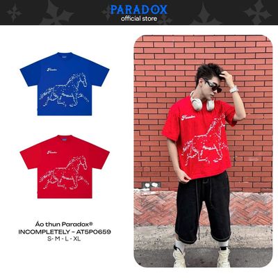 Áo thun form Boxy INCOMPLETELY TEE Cotton PARADOX AT5P0659