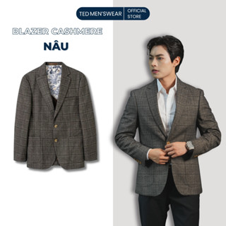 [COMBO Mua 1 TẶNG 1]Áo blazer nam chất liệu Cashmere - len dạ mỏng TẶNG 1 áo Bomber chất liệu kaki