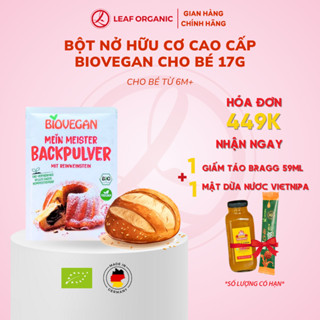 Bột nở hữu cơ cao cấp Biovegan 17g