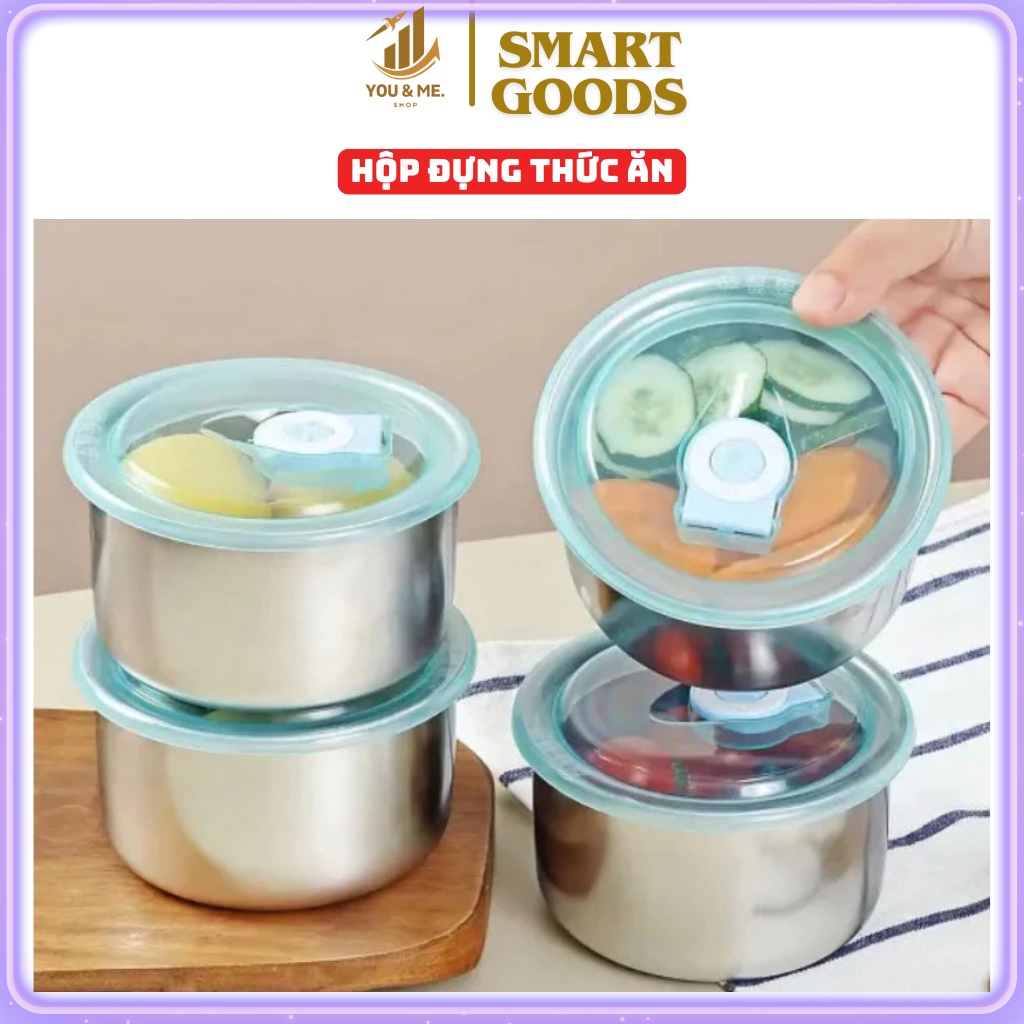 Hộp đựng thức ăn inox - Hộp Inox YOUME tiện ích