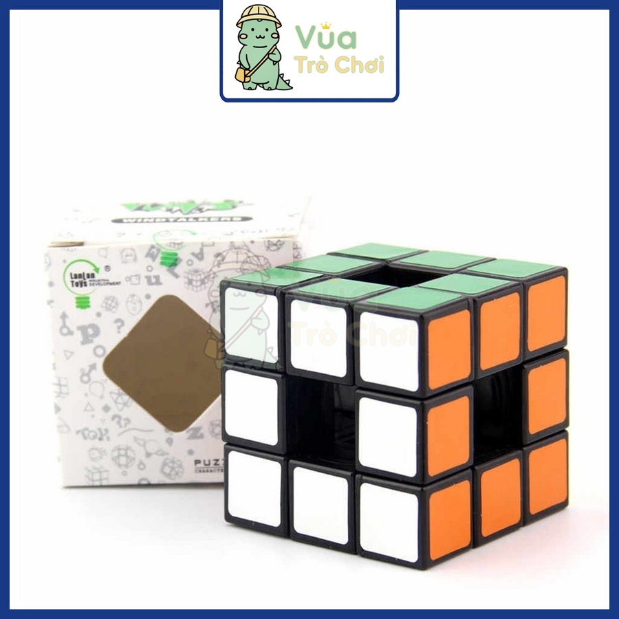 Rubik Biến Thể LanLan Void Cube 3x3 Rubic 3 Tầng Đồ Chơi Trí Tuệ Trẻ Em