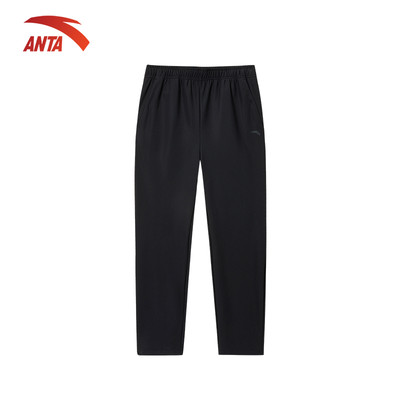 ANTA Nam Training Quần dài thể thao dệt kim thoáng mát Knitted Track Pants 1525D7312S