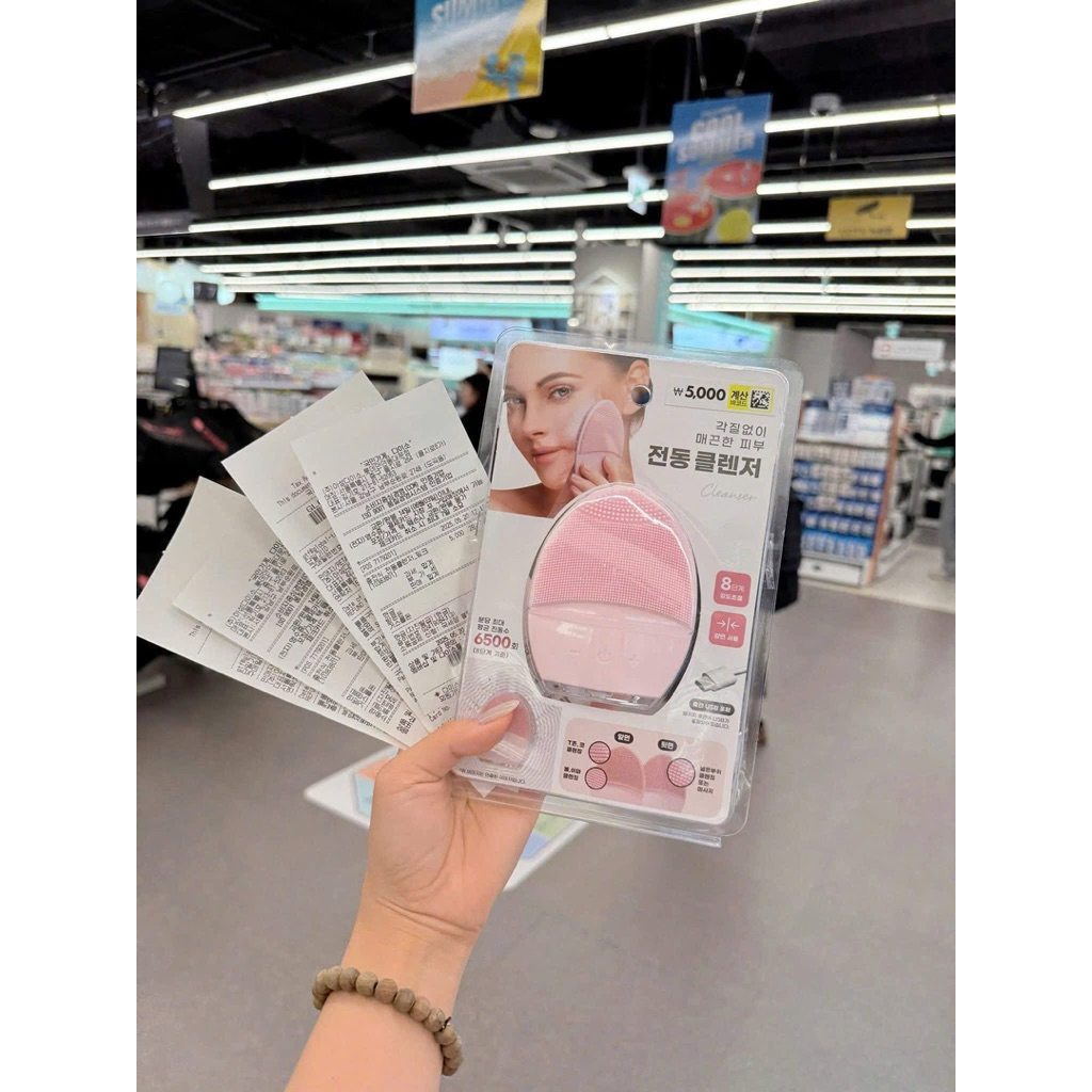 Máy rửa mặt daiso korea