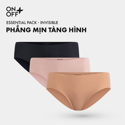 Combo 3 quần lót nữ ONOFF tàng hình không đường may mát mịn - 16UY26A024