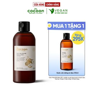 Combo Gel bí đao rửa mặt COCOON 310ml + Toner nước cân bằng da bí đao cocoon 310ml dành cho da dầu & mụn