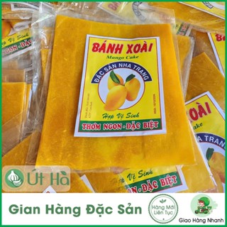  Bánh Xoài Nha Trang Bịch 200gr Vị Ngọt Thanh Chua Dai Tự Nhiên - Út Hà Đặc Sản 