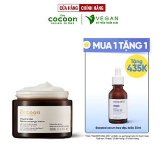 Bigsize - Thạch Bí Đao Cocoon kem dưỡng Cấp Ẩm cho da dầu mụn 100ml VEGAN Mỹ phẩm thuần chay
