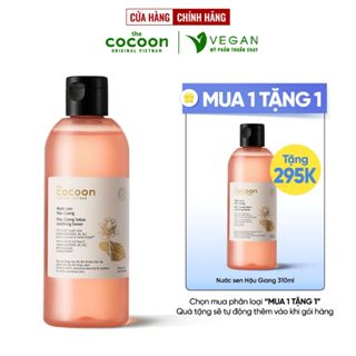 Toner Nước cân bằng da Sen Hậu Giang Cocoon 310ml thuần chay