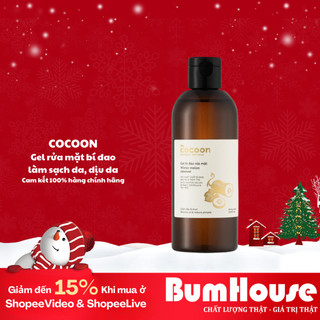  Bigsize - Gel bí đao rửa mặt Cocoon Làm Sạch Da Giảm Dầu Nhờn 310ml 