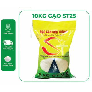  Gạo ST25  đặc sản . bao 10kg loại 2 
