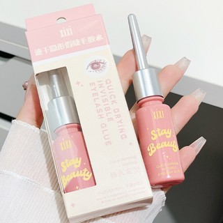 Keo Dán Lông Mi XiXi 12ml Trong Suốt Vỏ Hồng Nhanh Khô, Keo Dán Mi Siêu Dính Không Gây Kích Ứng