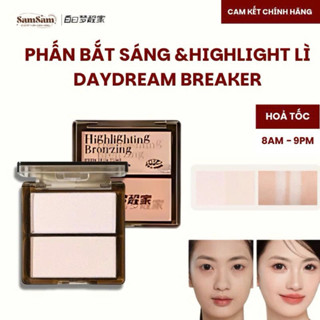   HOẢ TỐC 8AM - 21PM  Phấn Highlight Lì Bắt Sáng DAYDREAM BREAKER Siêu Mịn 
