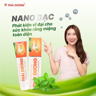 Kem đánh răng dược liệu Sao Thái Dương 150g - Sao Thái Dương Kem đánh răng giảm ê buốt, sâu răng, chảy máu chân răng