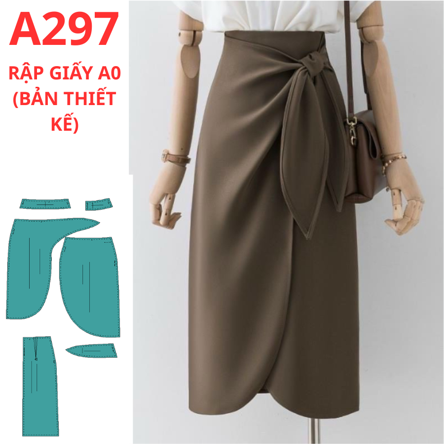 RẬP GIẤY A0 CHÂN VÁY - MÃ A297