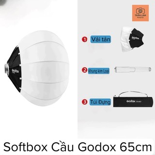 Hộp tản sáng softbox hình cầu 65cm GODOX CS-65D