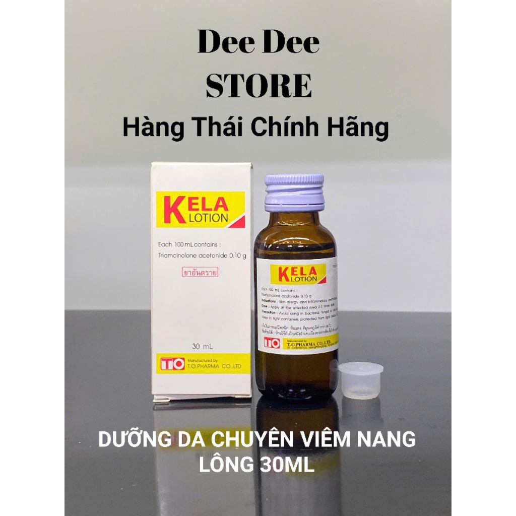 KELA LOTION DƯỠNG DA VIÊM NANG LÔNG 30ML