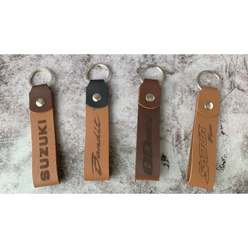 [Suzuki] Móc khóa khắc logo Suzuki