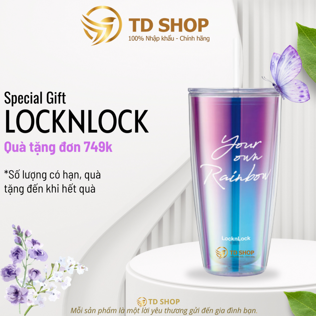 [Quà tặng] Ly nước LocknLock - TD Shop