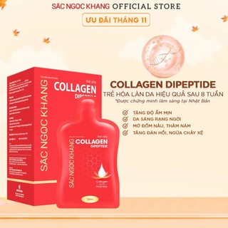  Combo 2 hộp Nước uống đẹp da Collagen Dipeptide Sắc Ngọc Khang tinh khiết  30 túi 2hộp 60 ngày dùng  