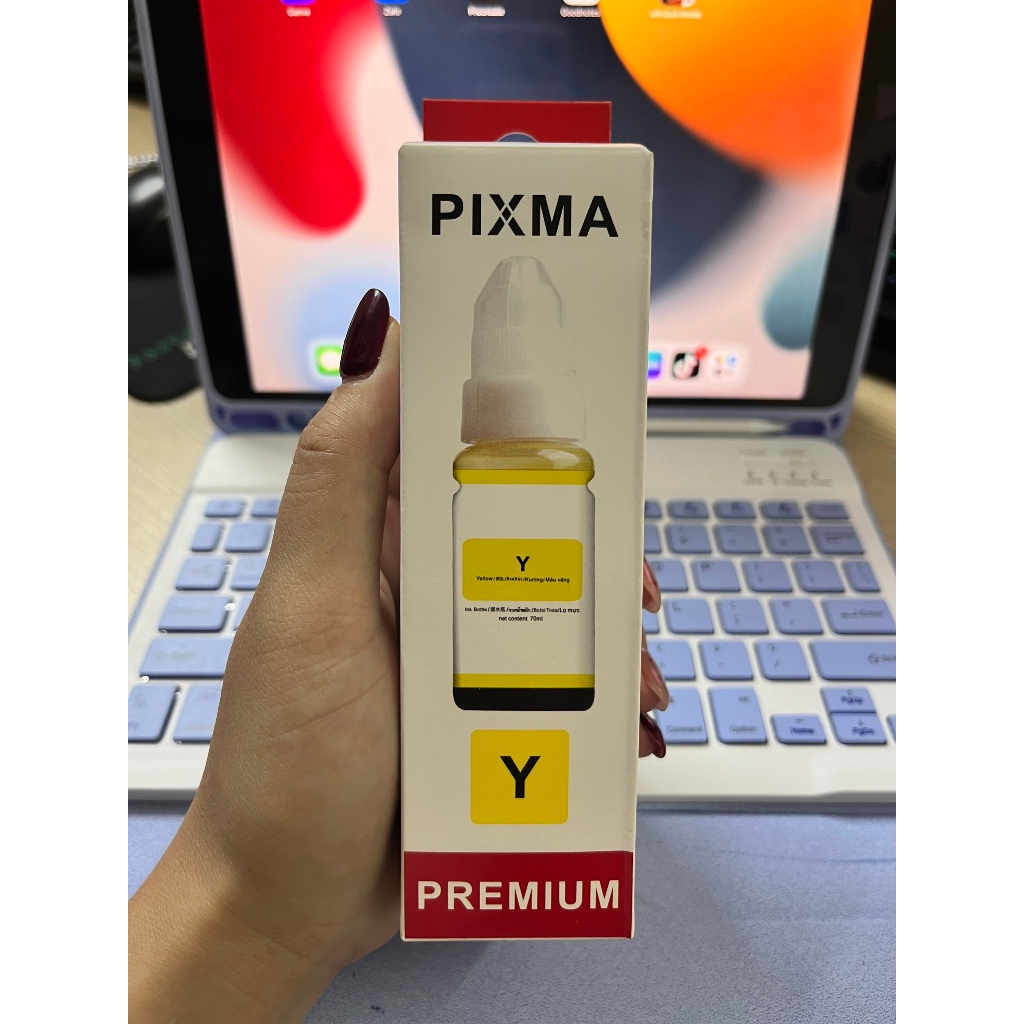 Mực In Canon GI-790Y (Vàng – Yellow) – Refill Ink Chính Hãng