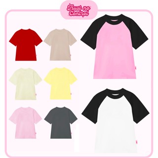  Áo Thun Nữ Form Vừa Trơn Local Brand TNC Baby Tee Phông Premium Cotton Màu Pastel Đỏ Vàng Hồng Kem Be Girl Phố Bigsize 
