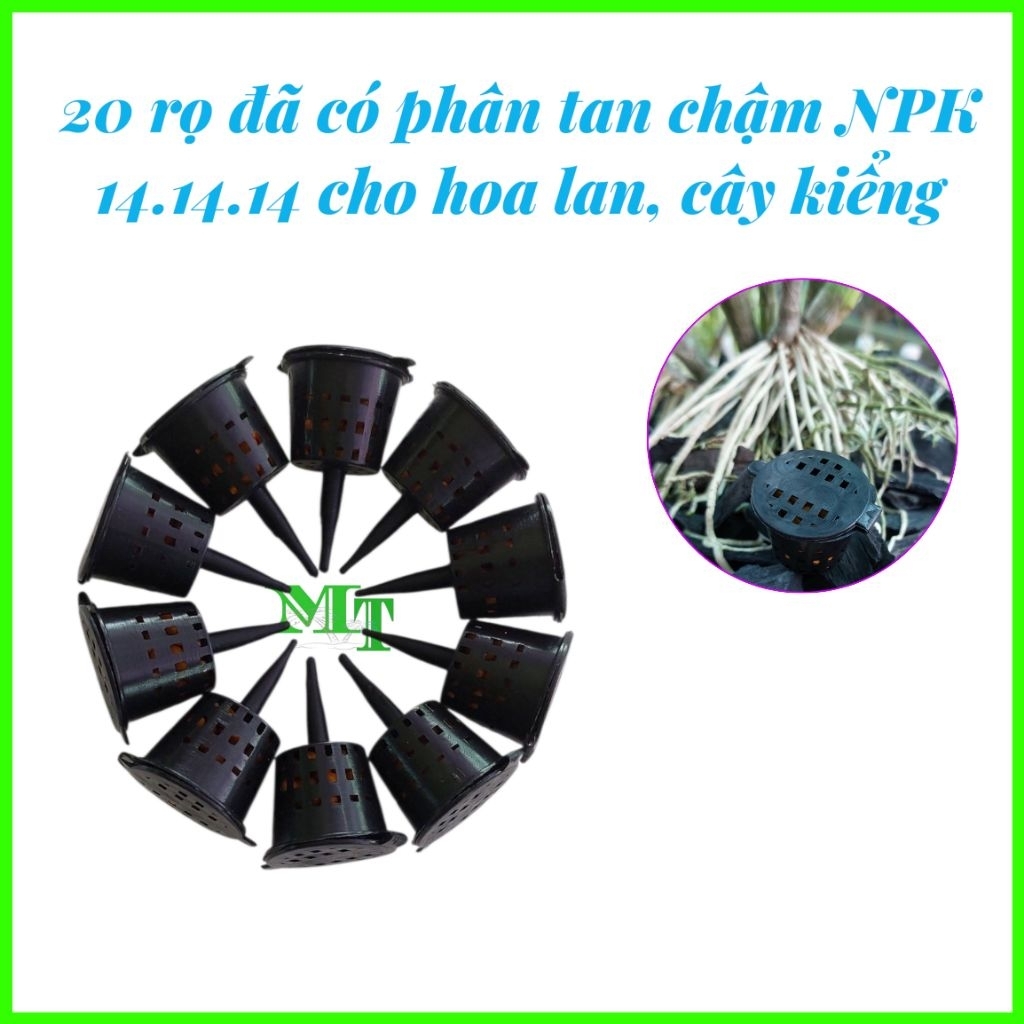 Combo 20 rọ đựng phân đã có phân npk 14.14.14