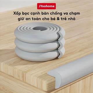Xốp bọc cạnh bàn chuyên dụng JYoohome Bịt góc bàn an toàn chống va đập bảo vệ bé toàn diện