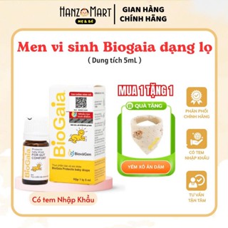  Men vi sinh BioGaia Protectis Baby Drops lọ thủy tinh 5ml - hỗ trợ ổn định tiêu hóa giảm nôn trớ 