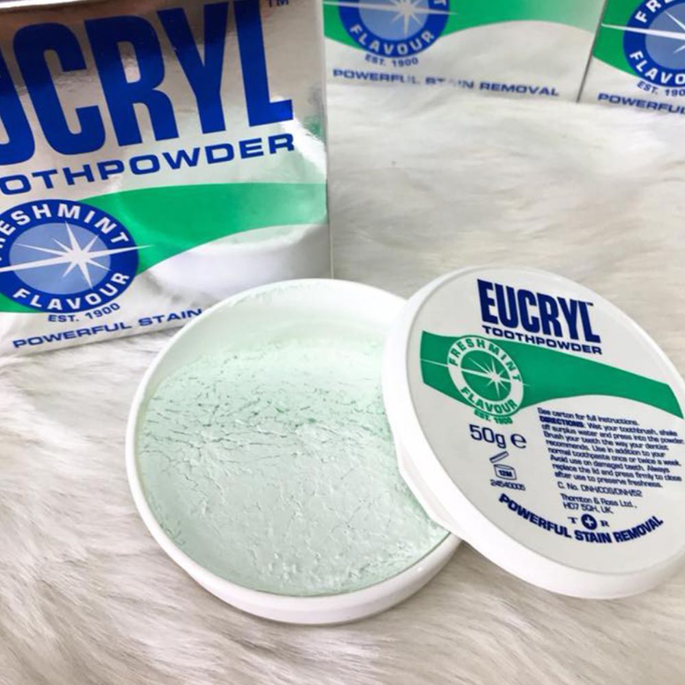 Ảnh 4 của Bột trắng răng Eucryl giúp răng trắng sáng