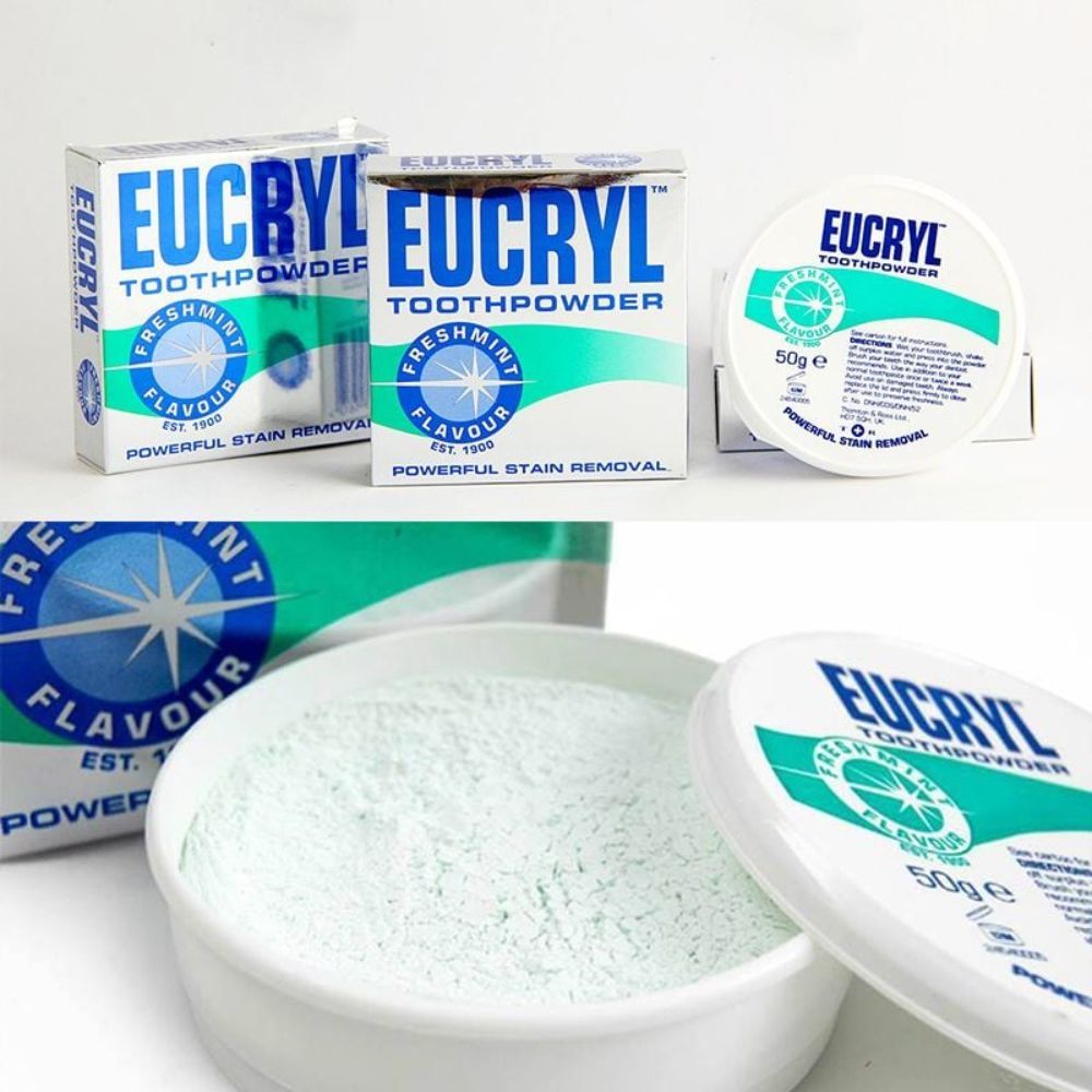 Ảnh 5 của Bột trắng răng Eucryl giúp răng trắng sáng
