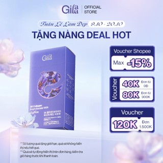 Thực Phẩm Bổ Sung Gilaa 5K Collagen Bright Booster With Saffron (20g x 15 gói)