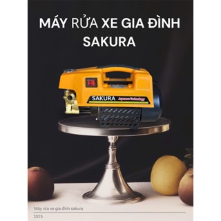 Máy rửa xe mini gia đình sakura - Model 2024