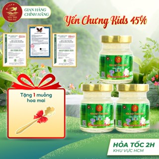 Qùa Tặng 4 - 8 -12 Hũ Yến Chưng 45% Sẵn, Yến Sào Tươi  Mix  Vị Lựa Chọn