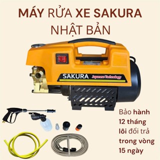 Máy rửa xe SAKURA công suất lớn - Model 2024